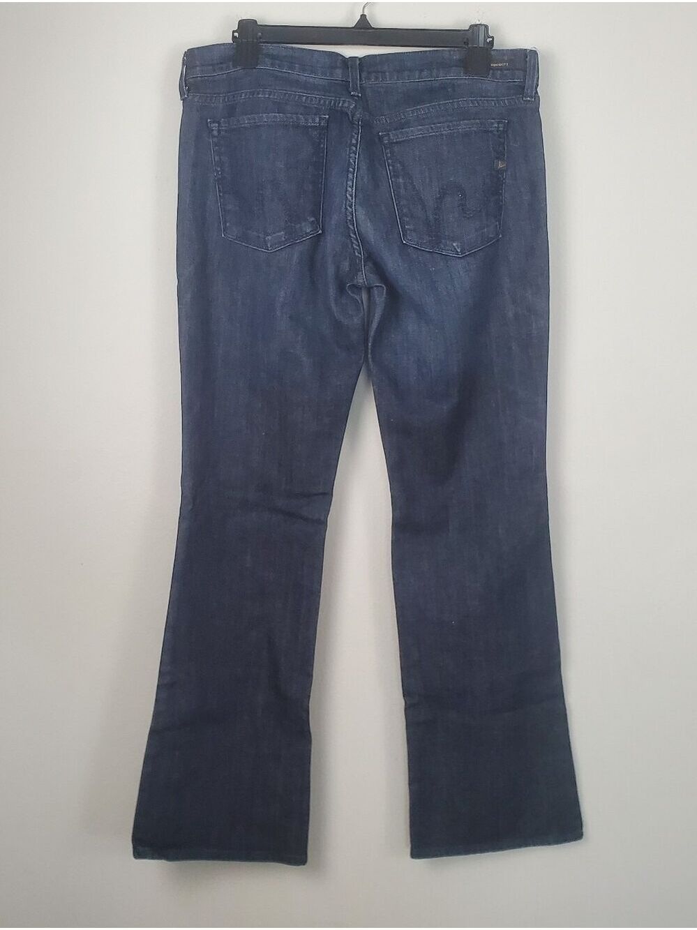 Citizens Of Humanity Dita Dark Blue Women Petite Bootcut Jeans Size 32 Petite - Picture 9 of 14